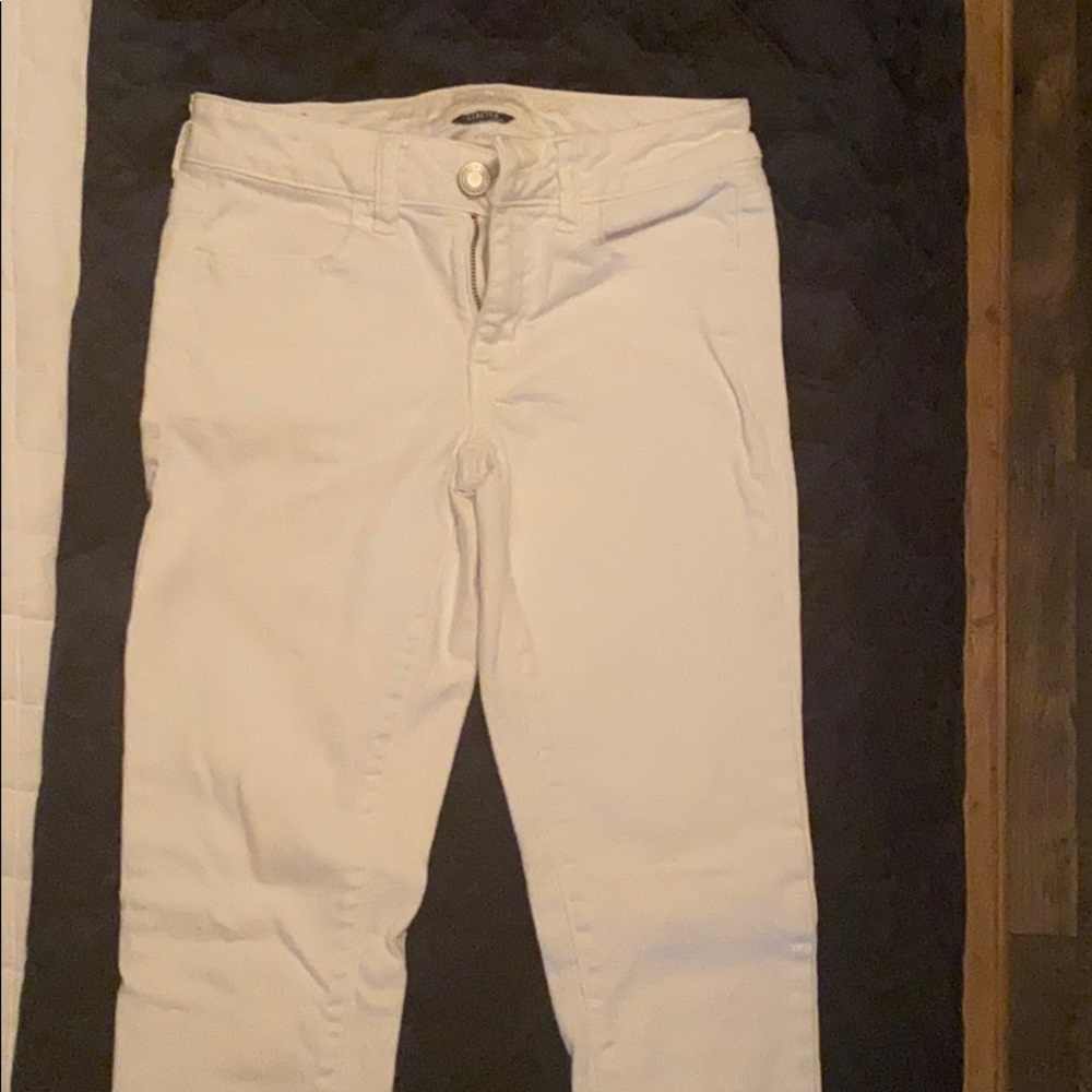 White American eagle skinny jeans